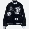 Bulldog First Row Varsity Jacket