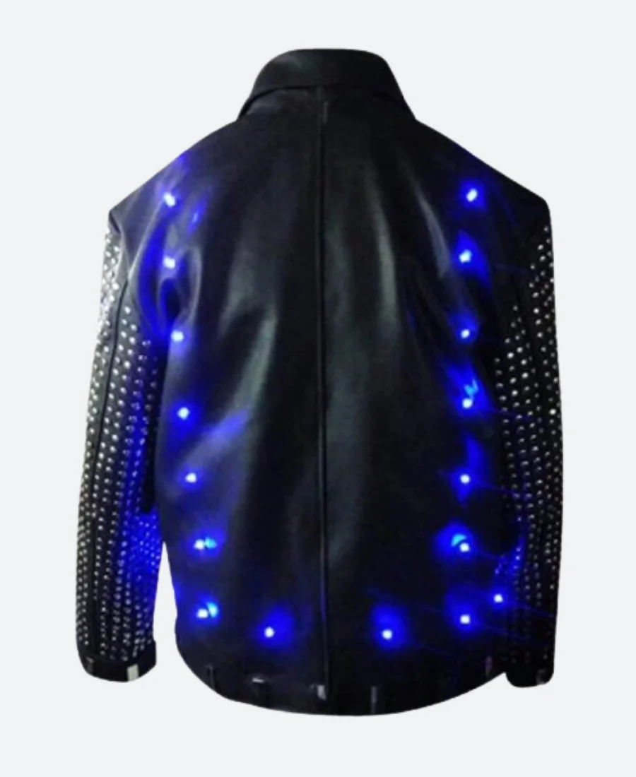 Chris Jericho WWE Light Up Leather Jacket 3