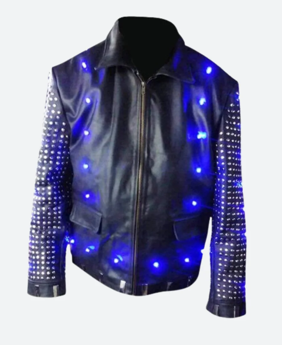 Chris Jericho WWE Light Up Leather Jacket 4