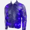 Chris Jericho WWE Light Up Leather Jacket 5