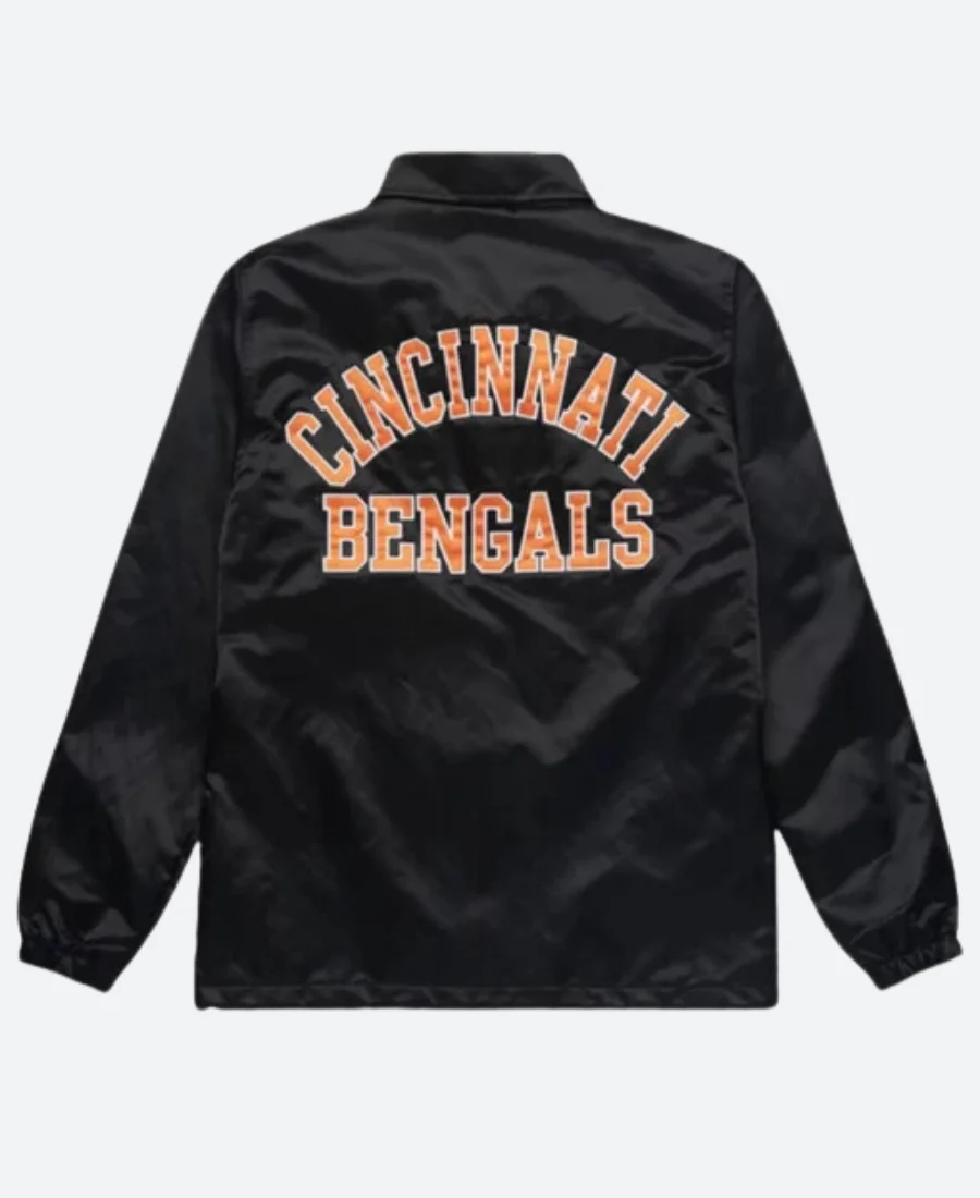 Cincinnati Bengals Coach's Starter Jacket Back Image