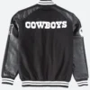 Dallas Cowboys Quicksnap Varsity Jacket Back Image