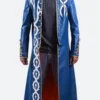 Devil May Cry 5 Vergil Blue Leather Coat