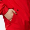 Ferrari F1 Red Rain Jacket Close Up Image 1