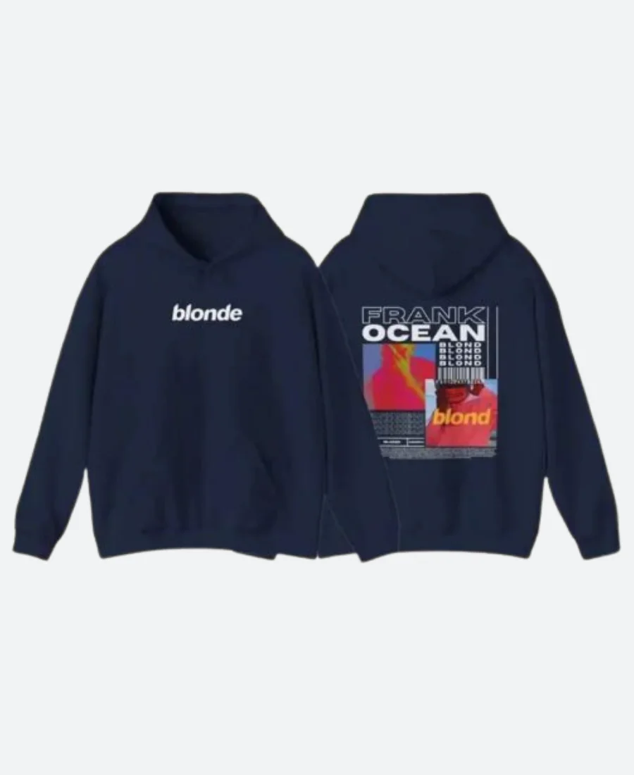 Frank Ocean Blonde Hoodie Front And Back Image