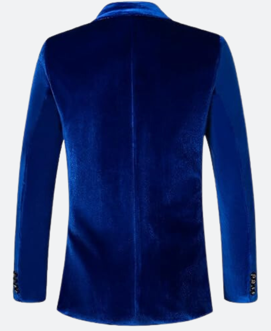 Ivanka Trump Velvet Coat Back Image