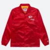 Kansas City Chiefs Coach Starter Jacket Front Image