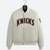 Kith Knicks Satin Bomber Jacket