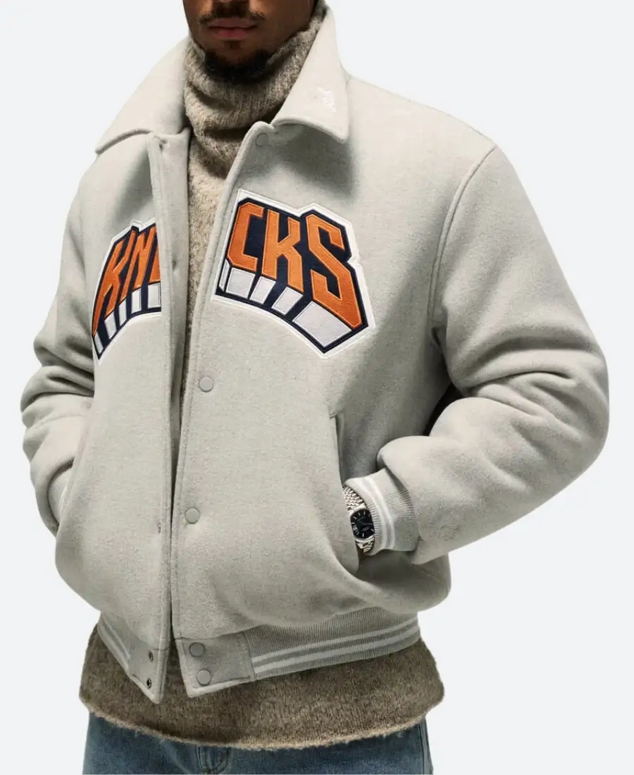 New york knicks windbreaker on sale