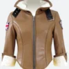 Lena Oxton Tracer Overwatch Leather Jacket