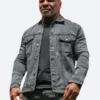 Mike Tyson Boxing 2024 Premier Denim Jacket Front Image