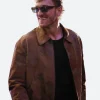 Mike Tyson vs Jake Paul Fight Logan Paul Leather Jacket Front Image