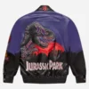 OVO Jurassic Park Varsity Leather Jacket