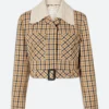 Only Murders In The Building S03 Mabel Mora Plaid Jacket Front Image