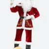 Santa Claus Christmas Cosplay Costume Front Image