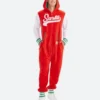 Santa Clause Santa Jumpsuit Costume Front Image