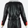 Sonic The Hedgehog Shadow Leather Long Coat Back Image