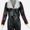 Sonic The Hedgehog Shadow Leather Long Coat Front Image