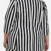 Beetlejuice Beetlejuice Strip Blazer Back Image