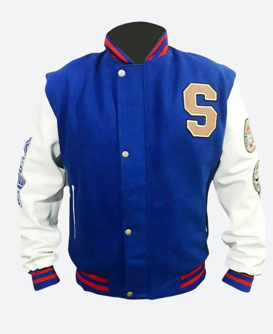 Sonic the Hedgehog Letterman Varsity Jacket Front Image