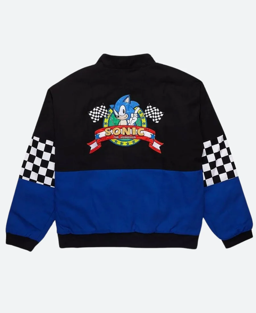 Sonic the Hedgehog Racing Jacket Back Image