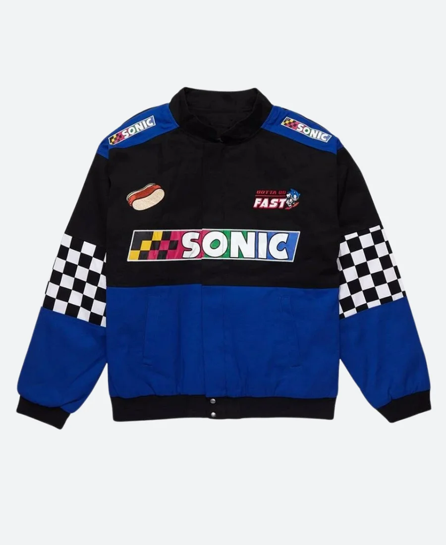 Sonic the Hedgehog Racing Jacket Front Image