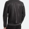 Venom 2018 Eddie Brock Leather Jacket Back Image