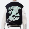 WNBA New York Varsity Jacket Back Image