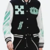 WNBA New York Varsity Jacket Front Image