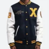 Xavier Institute Letterman Varsity Jacket Front Image