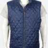 Yellowstone John Dutton Blue Quilted Vest