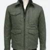 Yellowstone John Dutton Green Quilted Jacket