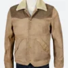 Yellowstone John Dutton Suede Leather Jacket