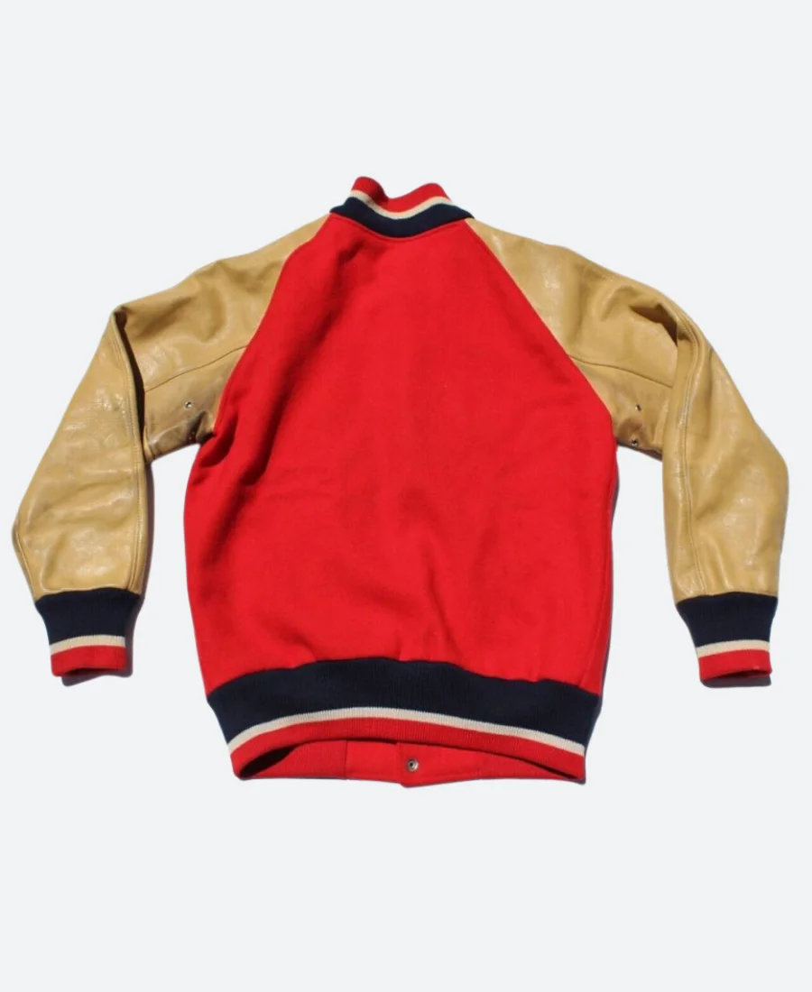 1950 Rochester Wings Varsity Jacket Back Image