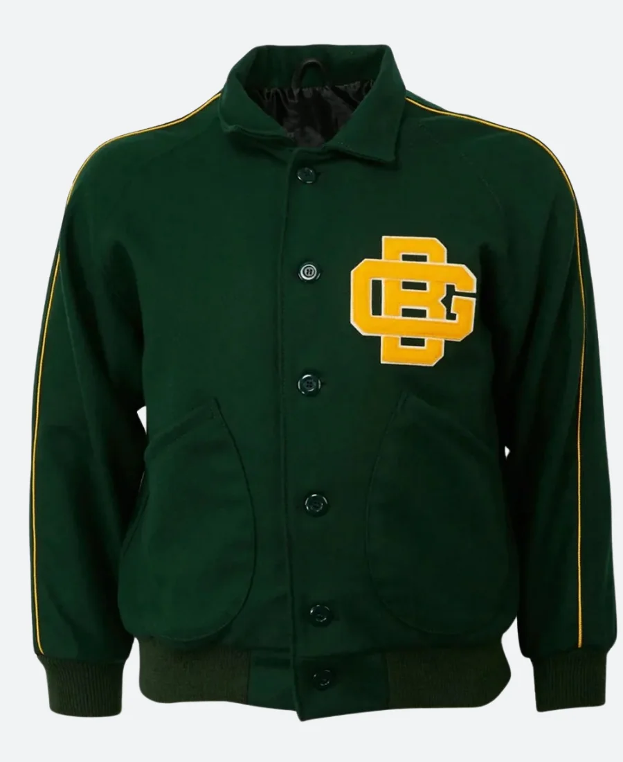 1952 Green Bay Packers Varsity Jacket Front Image