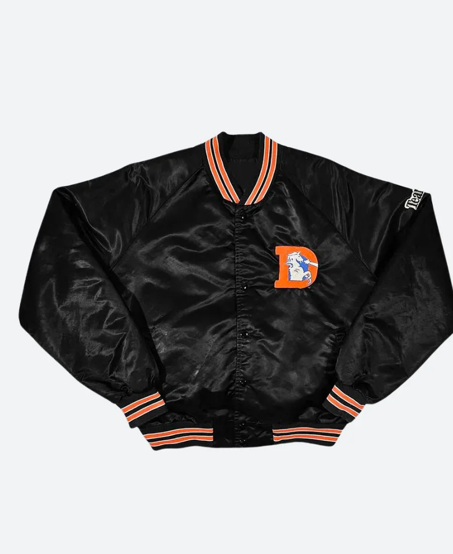 80’s Denver Broncos Bomber Jacket Front Image