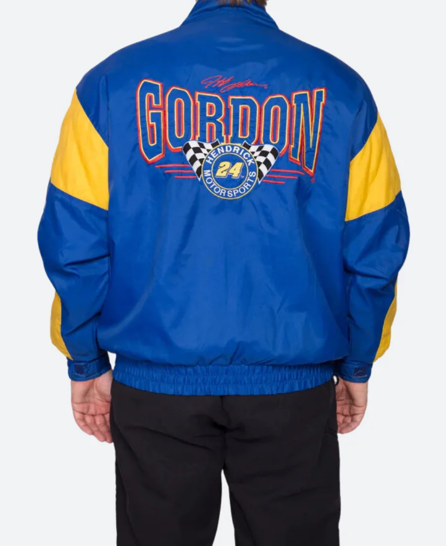 90S Jeff Gordon Nascar Racing Jacket Back Image