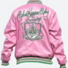 AKA Sorority Bomber Pink jacket Back Image