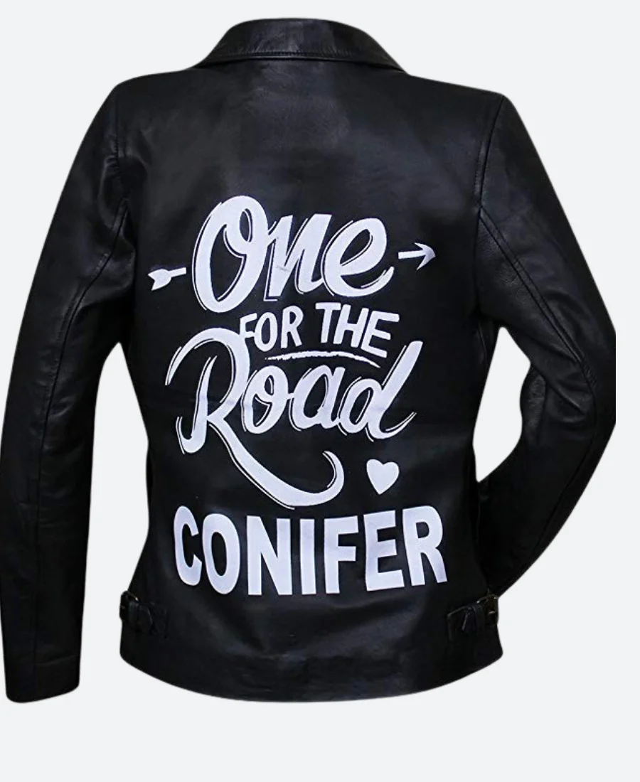 Alex Turner One For The Road Conifer Leather Jacket Back Image