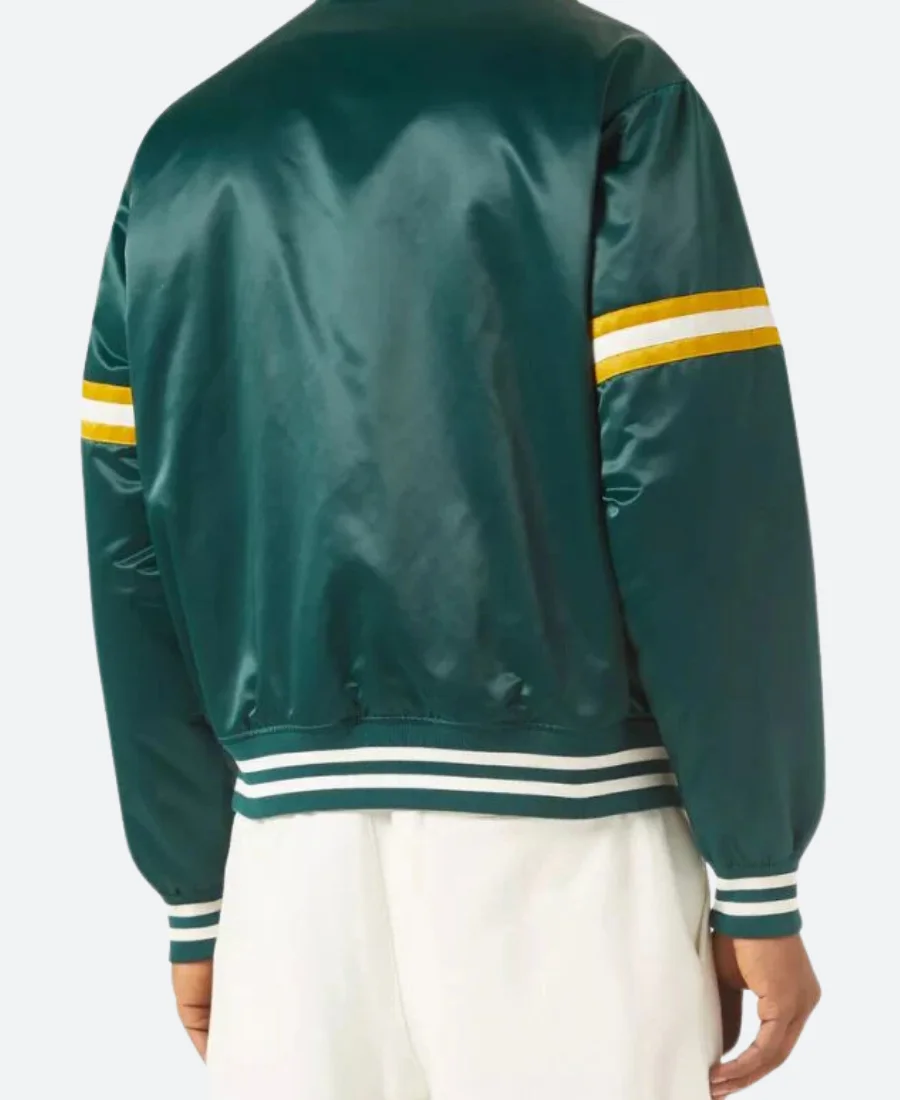 All American Homecoming Damon Bomber Jacket Back Image