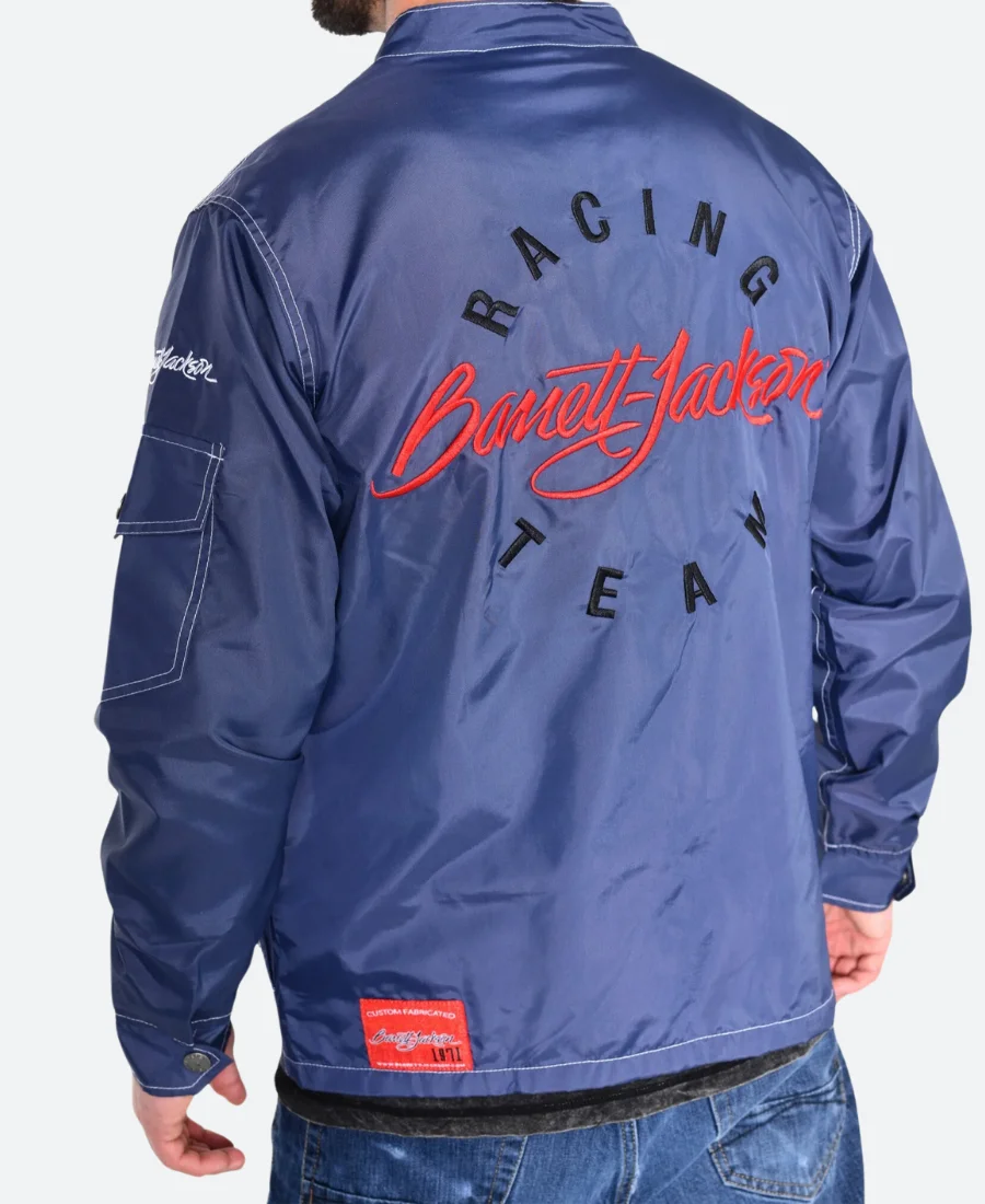 Barrett Jackson Vintage Racing Jacket Back Image