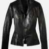 Batman Returns Catwoman Leather Jacket Front Image