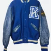 Blue California Golden Bears Varsity Jacket Front Image