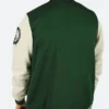 Boston Celtics Varsity Jacket Back Image