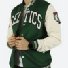 Boston Celtics Varsity Jacket Front Image