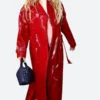 Brittany Mahomes PVC Coat Front Image