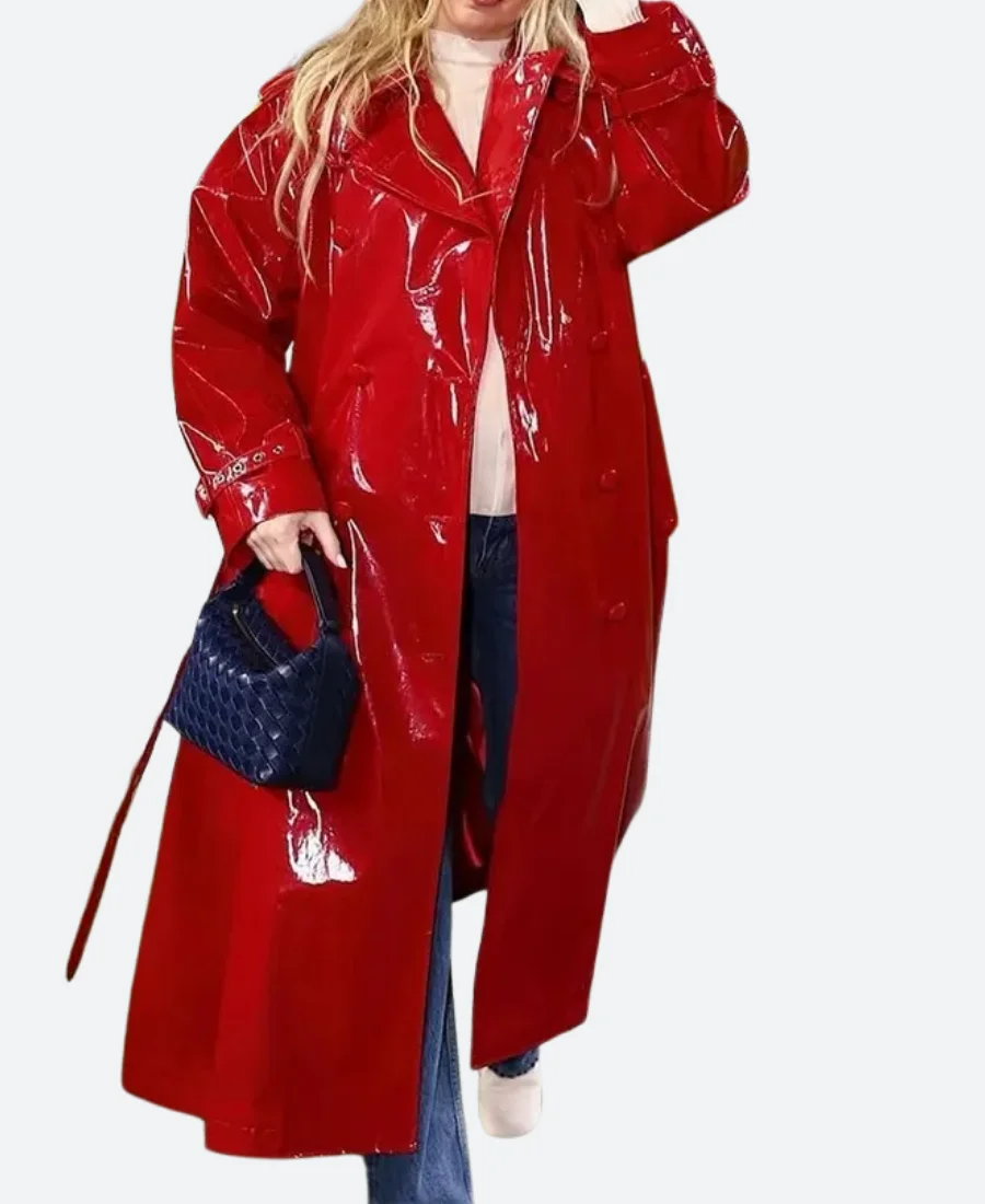 Brittany Mahomes PVC Coat Other Image