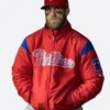 Bryce Harper Philadelphia Phillies Jacket Front Image