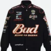 Budweiser King Of Beers Vintage F1 Racing Jacket Front Image