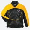 C7 Corvette Leather Racing Jacket Front Image